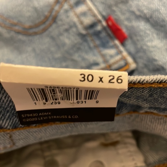 Levi’s Wedgie Straight Button Fly Size 30 x 26 - Picture 8 of 9